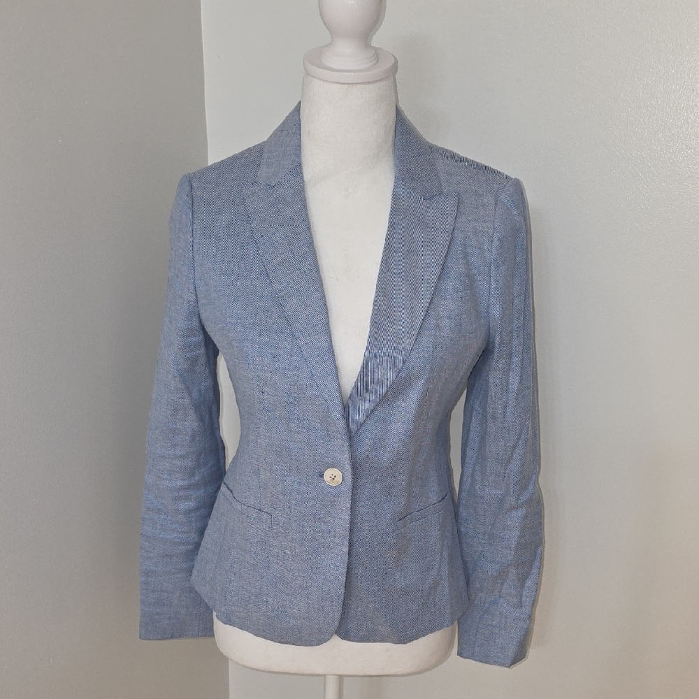 Banana Republic Light Blue Women's Blazer